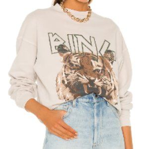 ANINE BING TIGER SWEATSHIRT SIZE SMALL